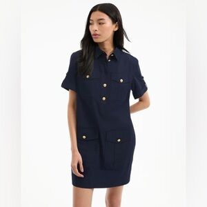 Veronica Beard NWT Lucca Poplin Shirt Dress size 8